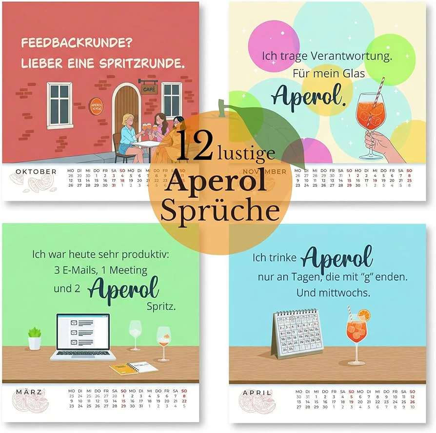 Aperol Tischkalender Büro-Edition 2026 - Image 2