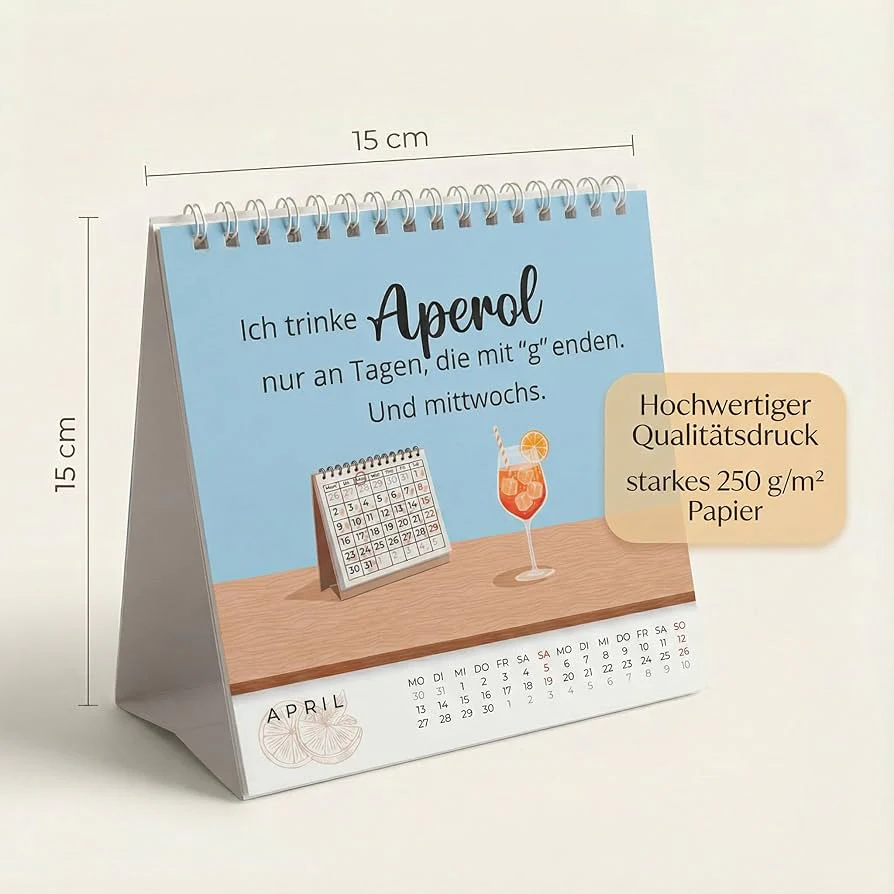 Aperol Tischkalender Büro-Edition 2026 - Image 3