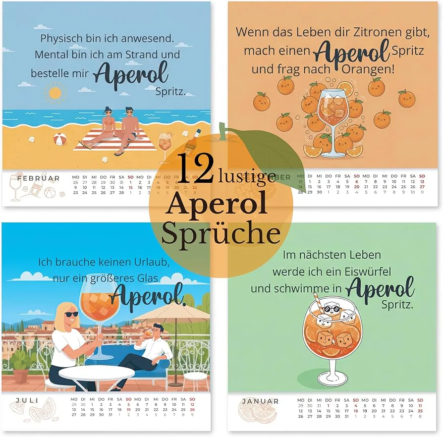 Aperol Tischkalender Classic-Edition 2026 - Image 2