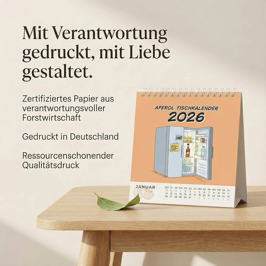Aperol Tischkalender Classic-Edition 2026 - Image 6
