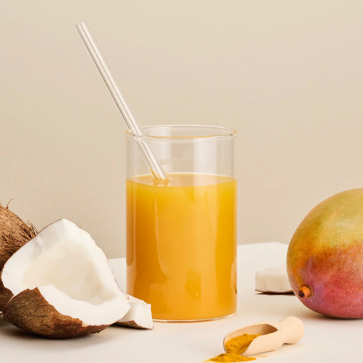 Berioo Saft: Kokoswasser, Mango, Kurkuma - Bio & Vegan, 250ml - Image 2