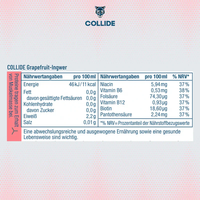 Collide Collagen Drink Grapefruit-Ingwer, 24x250ml - Image 5