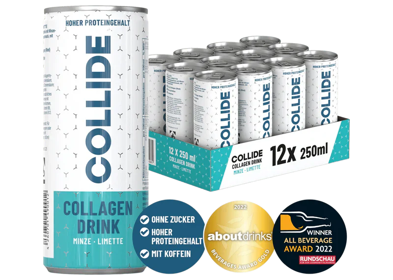Collide Collagen Drink Minze-Limette, 24x250ml - Image 2