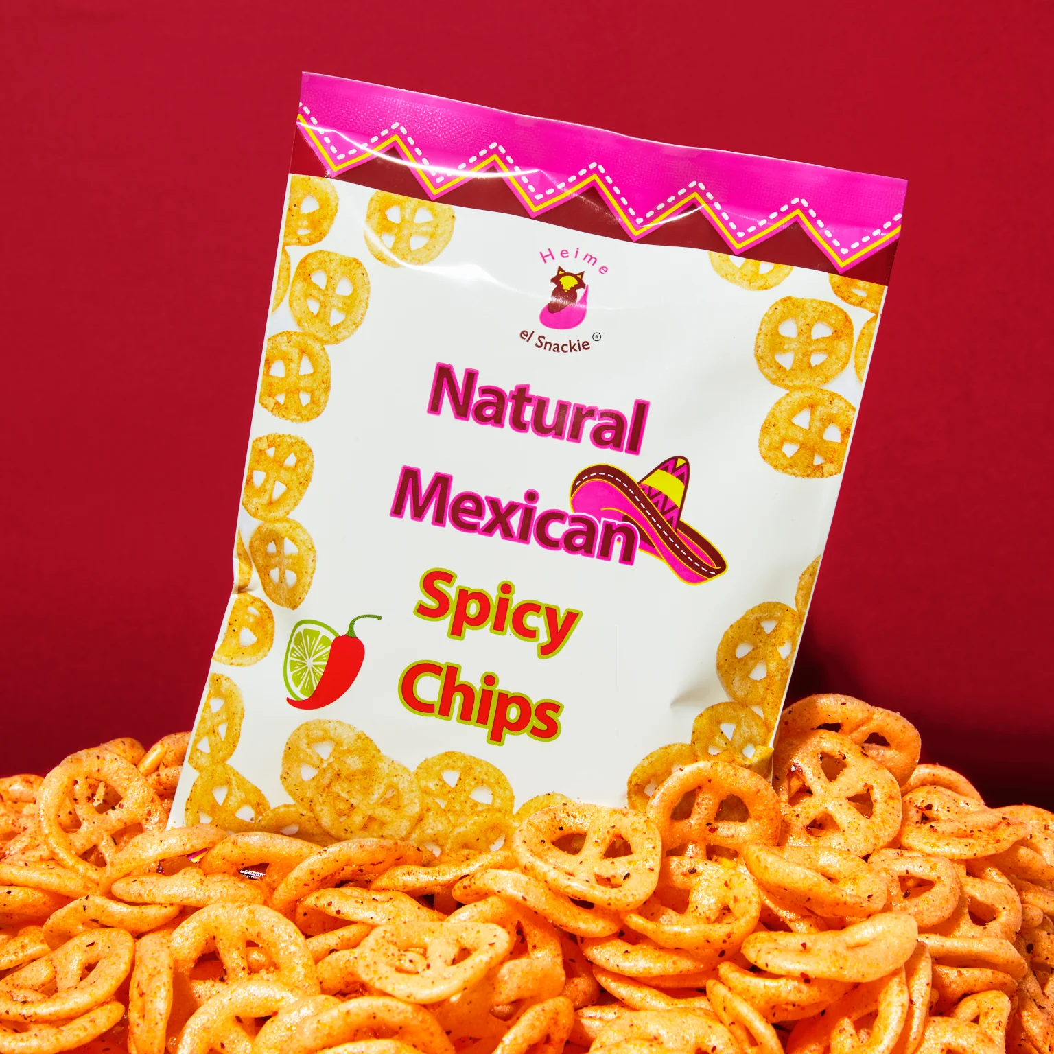 el Snackie Natural Mexican Spicy Chips - Image 3