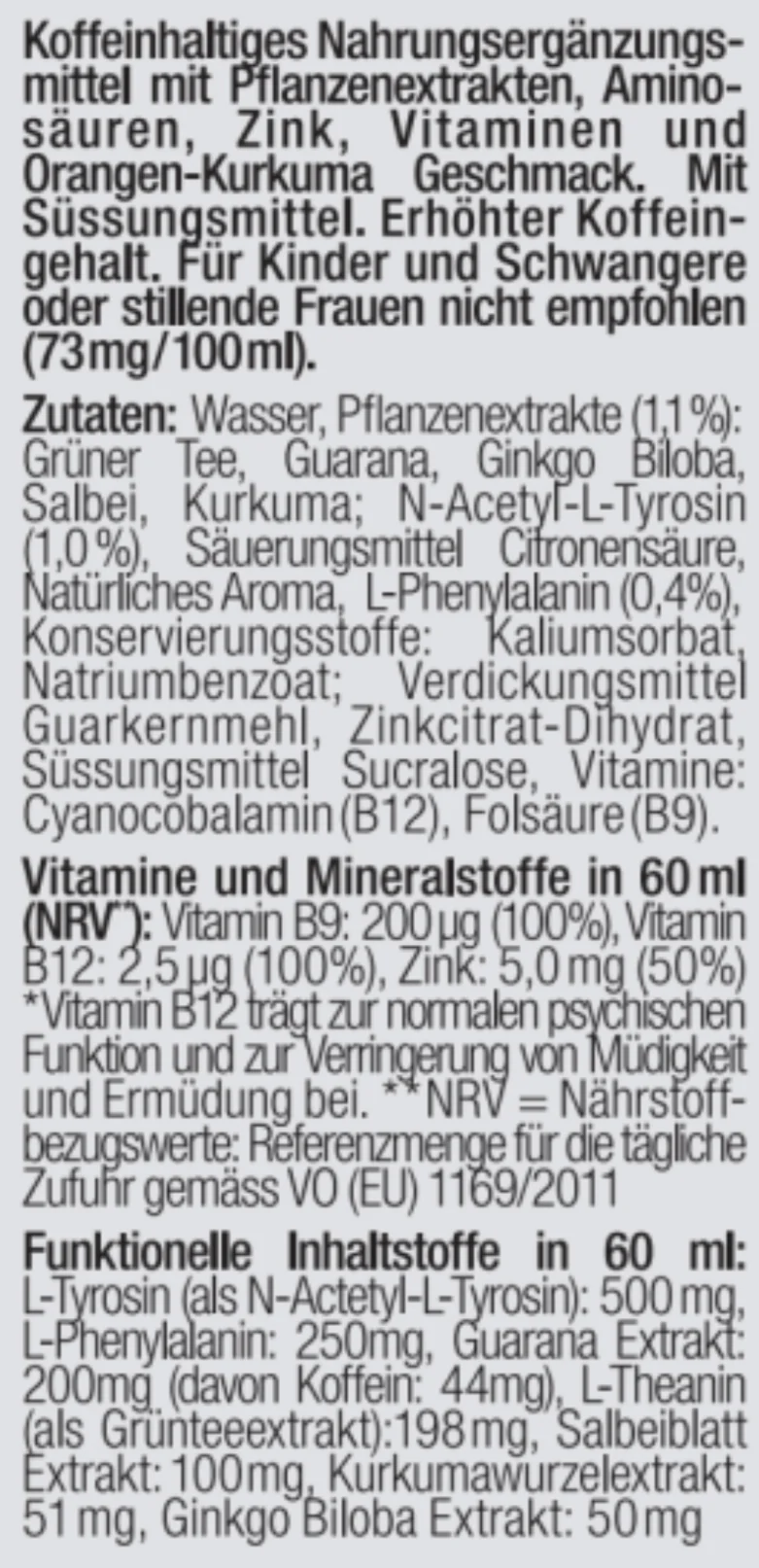FoodFor Focus Shot, 60ml - Image 3