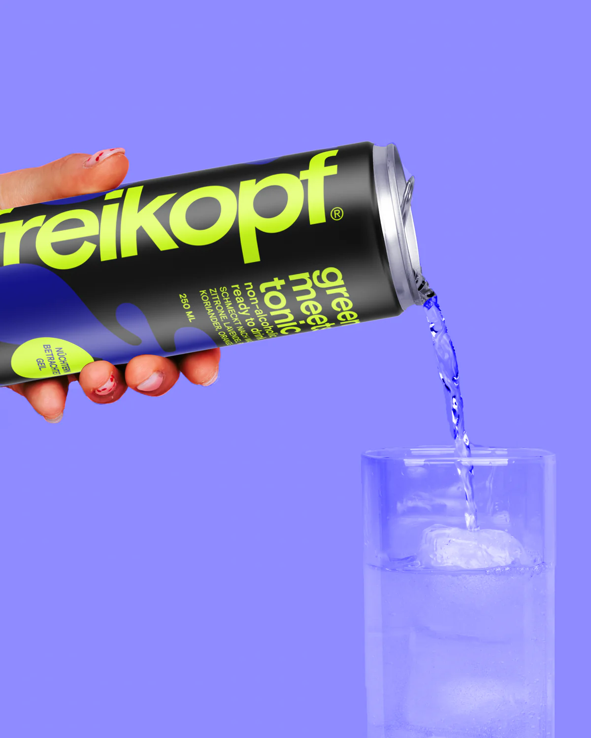 Freikopf Green Meets Tonic (Alc. 0,05% Vol), 250ml - Image 3