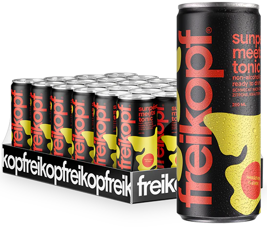 Freikopf Sunpéro Meets Tonic (Alc. 0,05% Vol), 250ml - Image 4