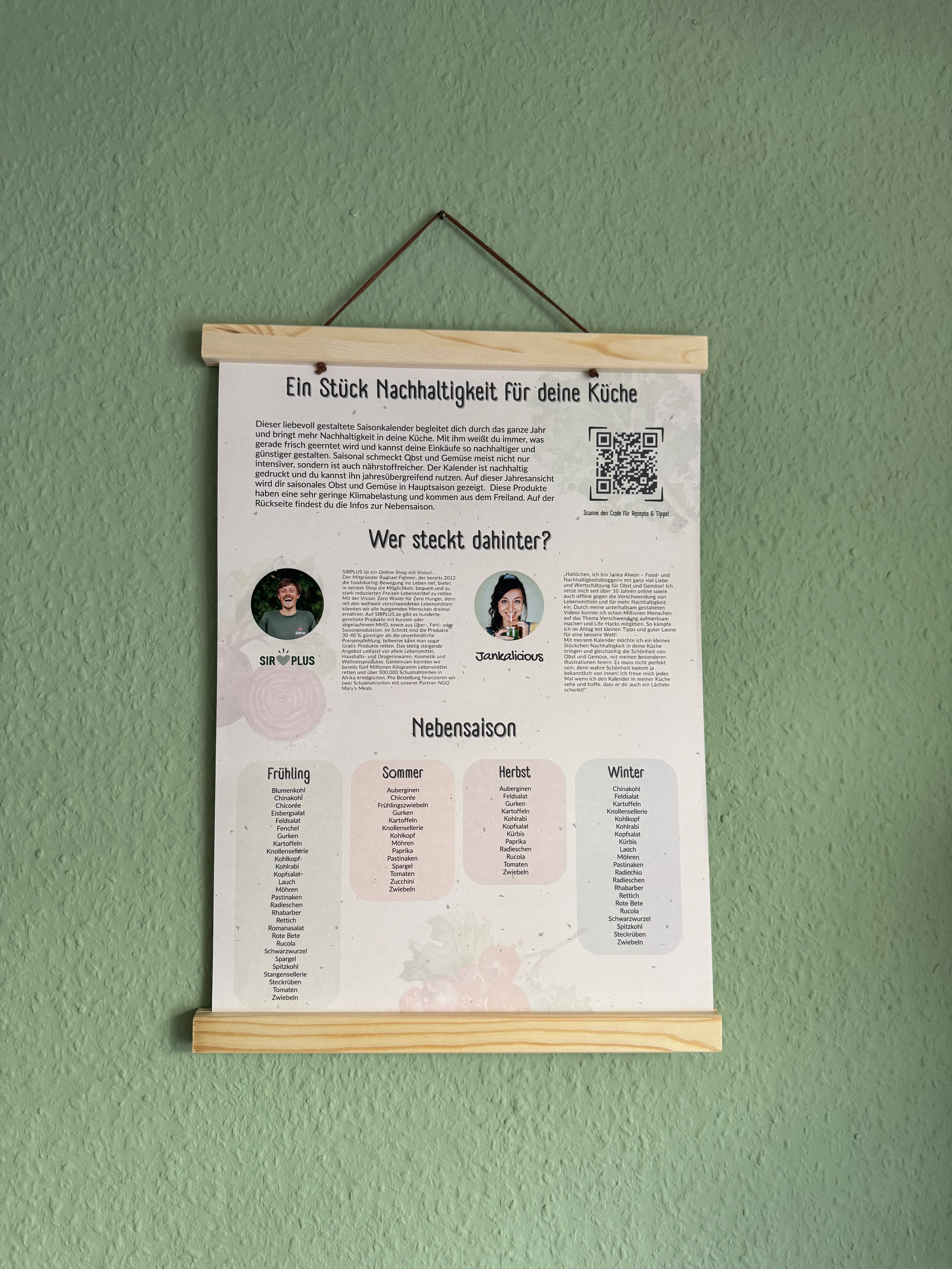 Janka Saisonkalender - Jahresübersicht zum Hängen, A3 - Image 5