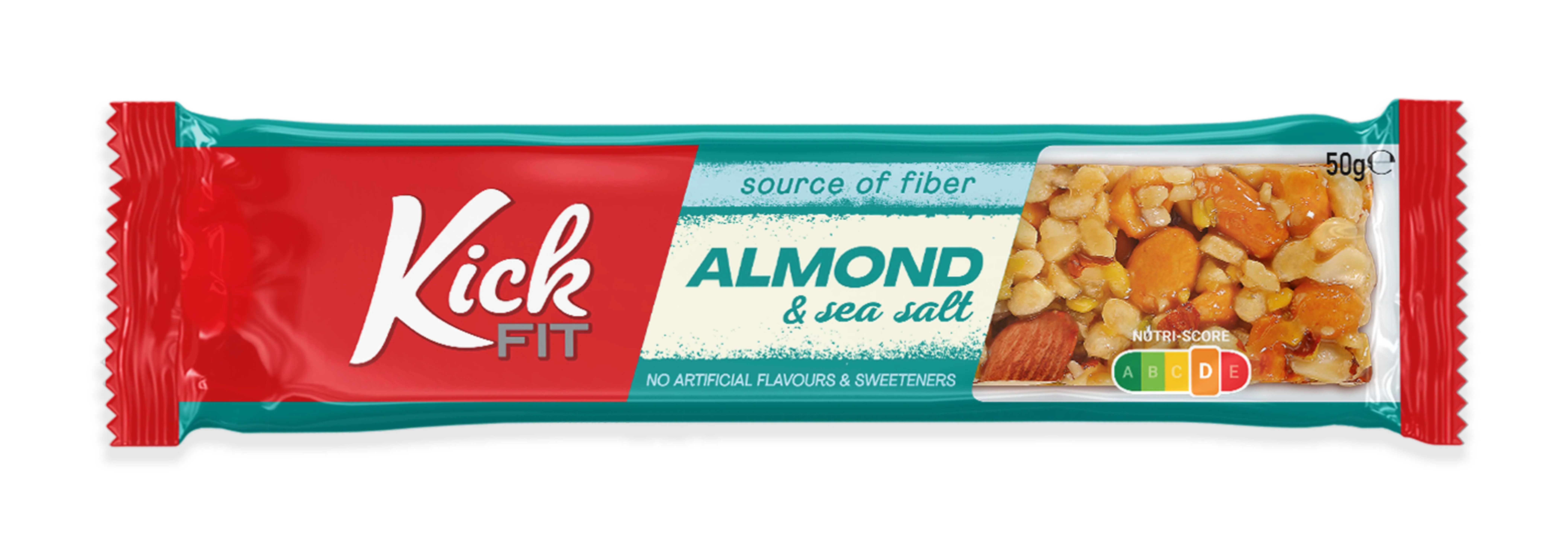 KickFit Almond Sea Salt, 50g - Vegan