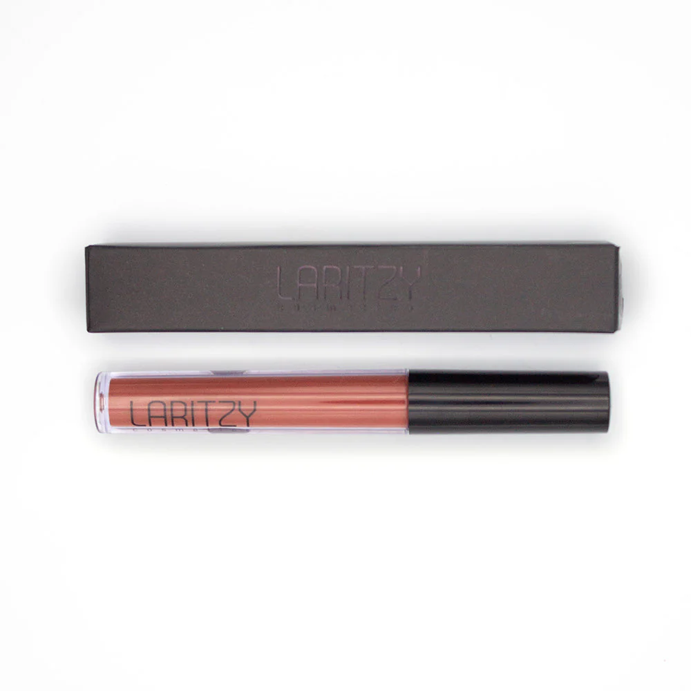 Laritzy Liquid Lipstick, Pastel Brown