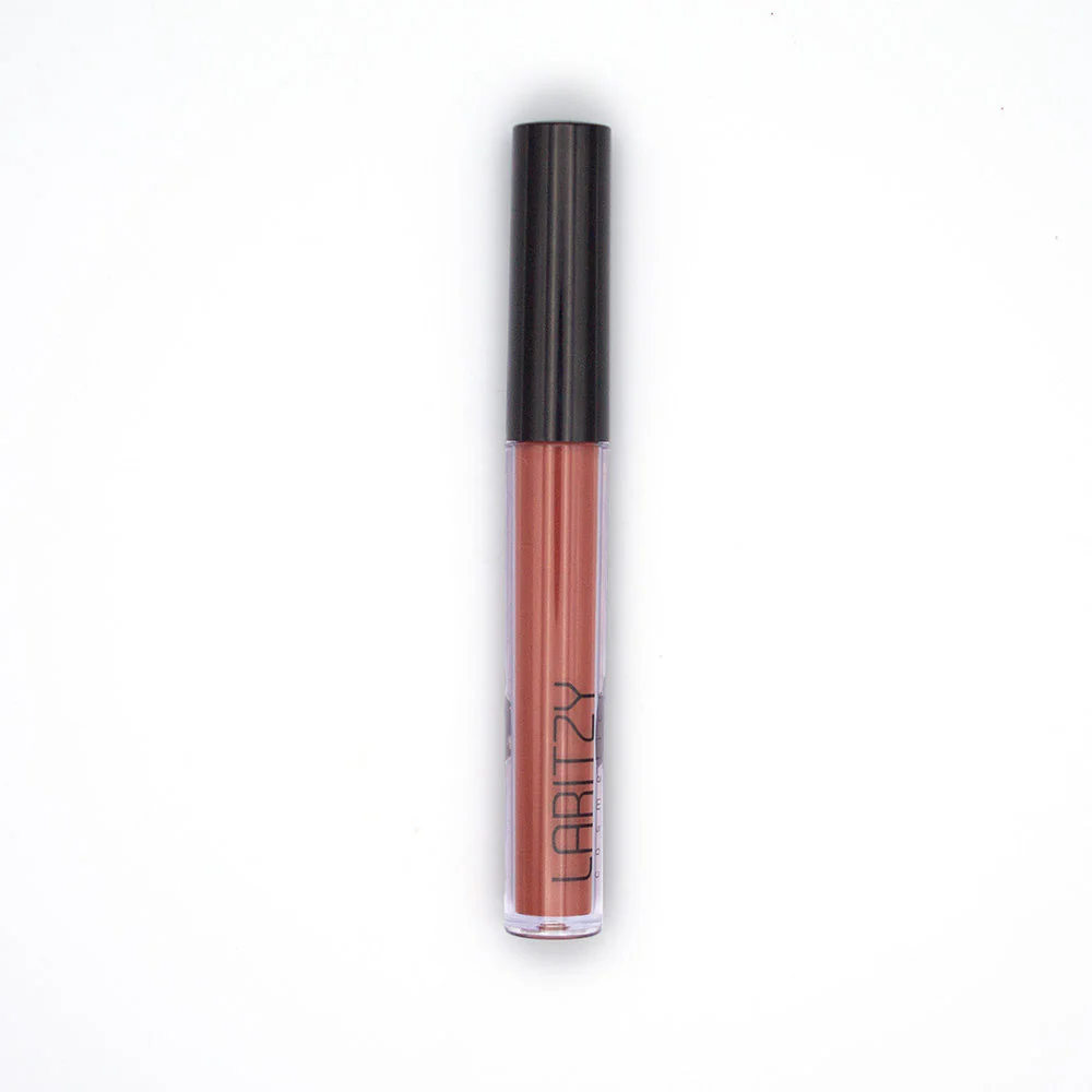 Laritzy Liquid Lipstick, Pastel Brown - Image 2