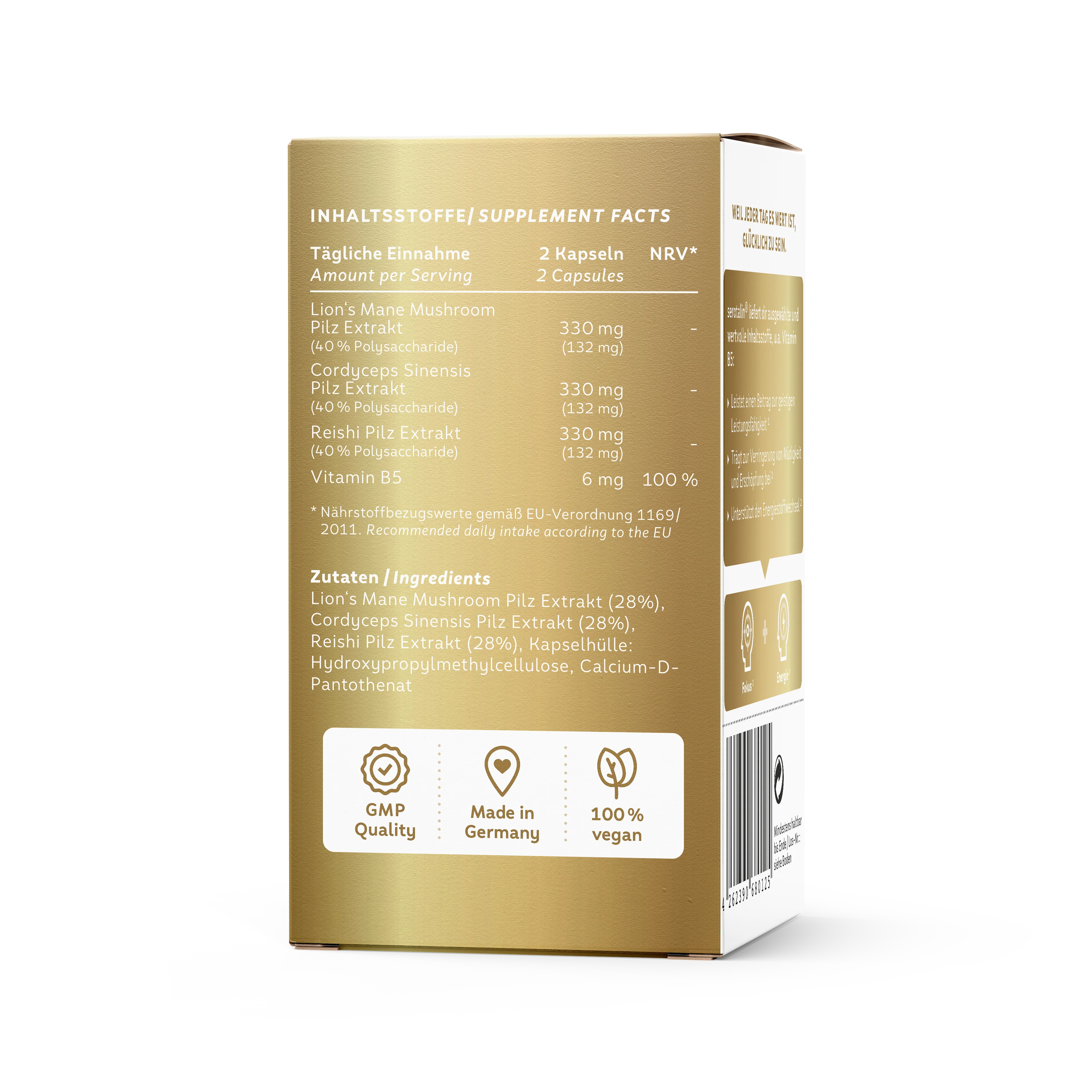 Serotalin Genius Mushrooms - Pilz Komplex Hochdosiert - Image 4