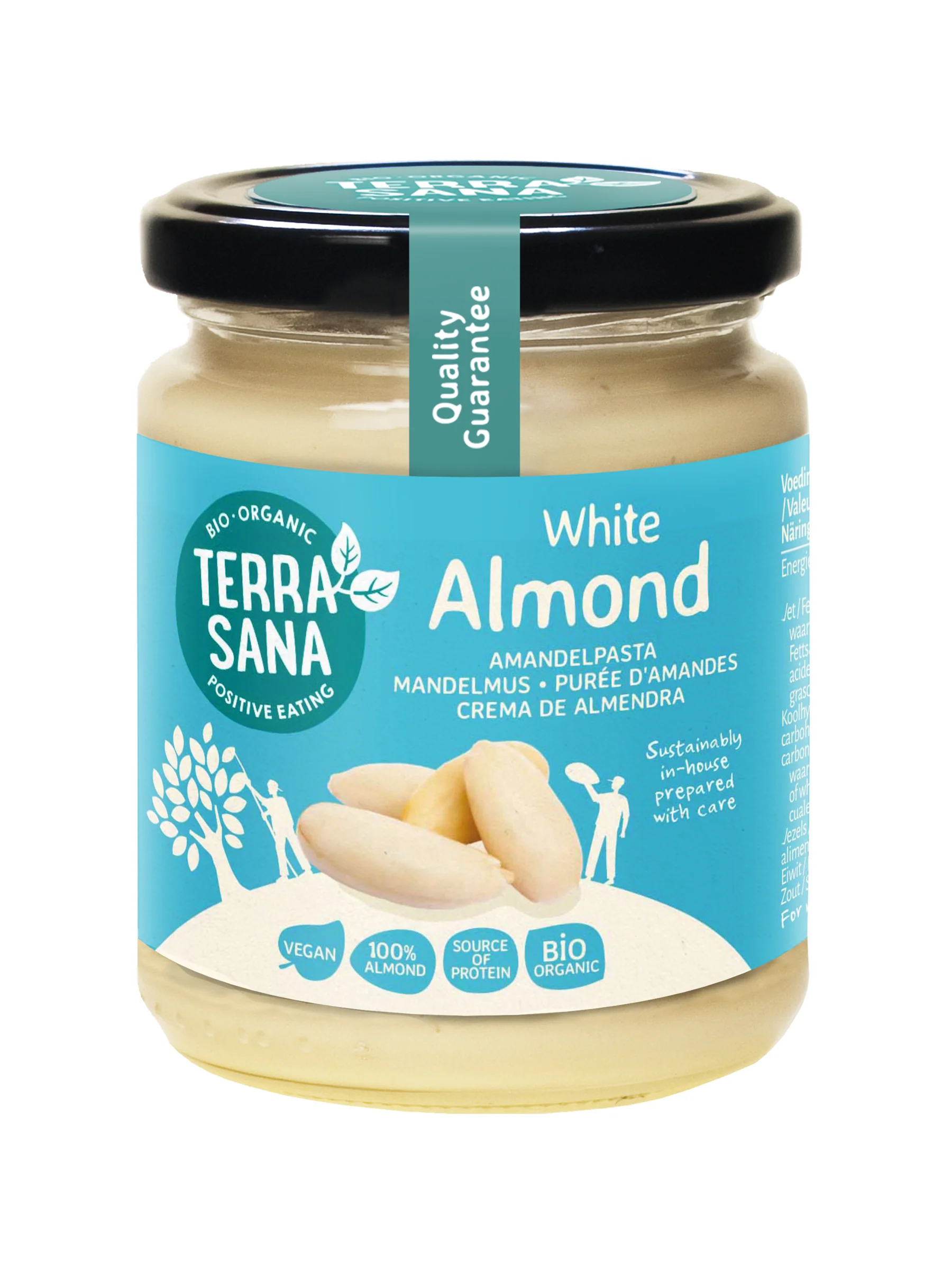 Terrasana Bio Mandelmus Weiß, 250g