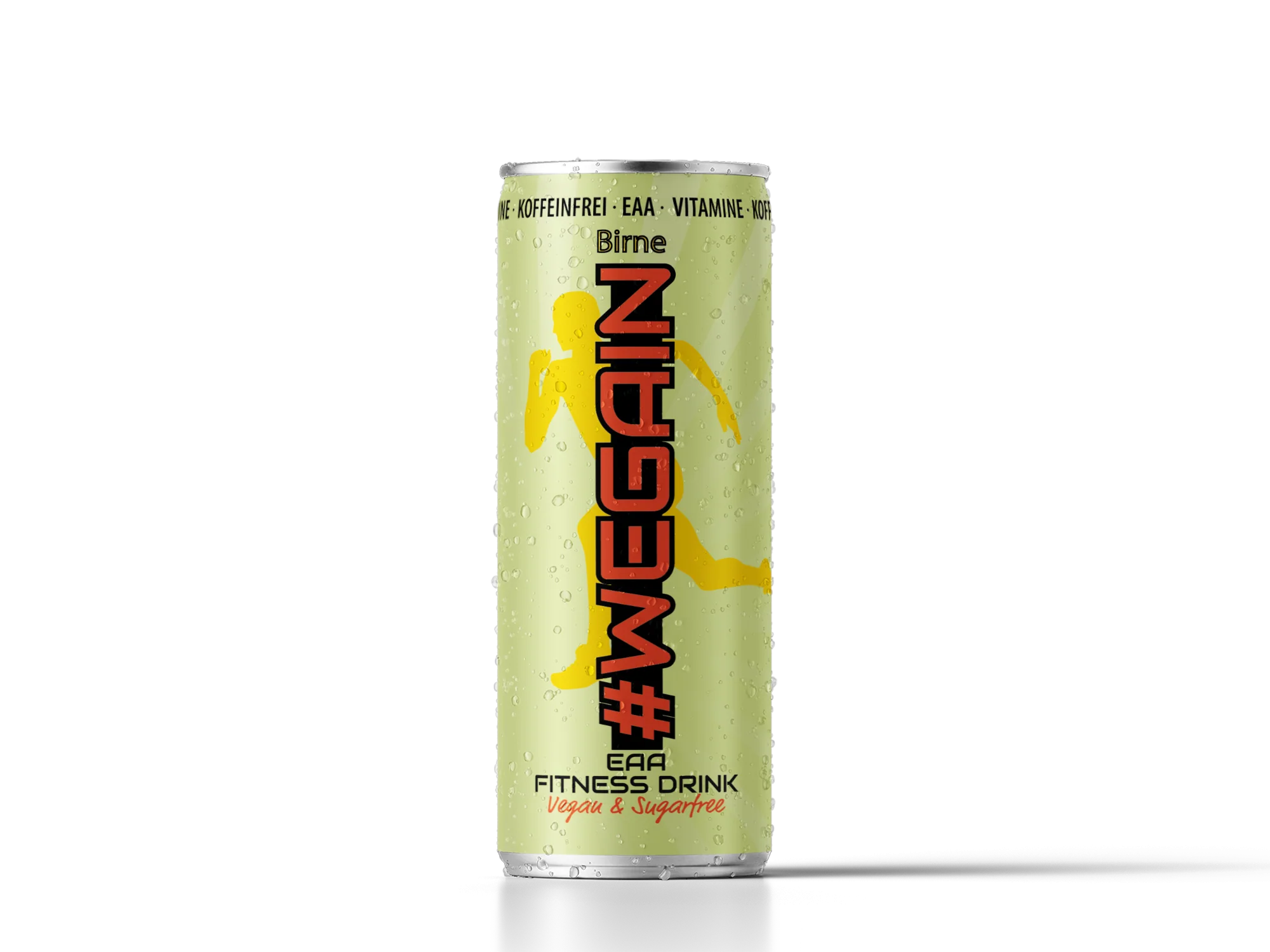 WEGAIN Birne EAA Drink Vegan, ohne Zucker & Koffeinfrei, 330ml